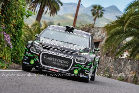 Toñi Ponce y Dani Sosa, ganan el primer rally del año