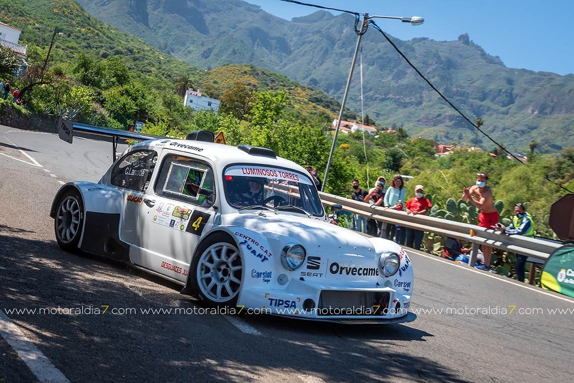 Toñi Ponce y Dani Sosa, ganan el primer rally del año