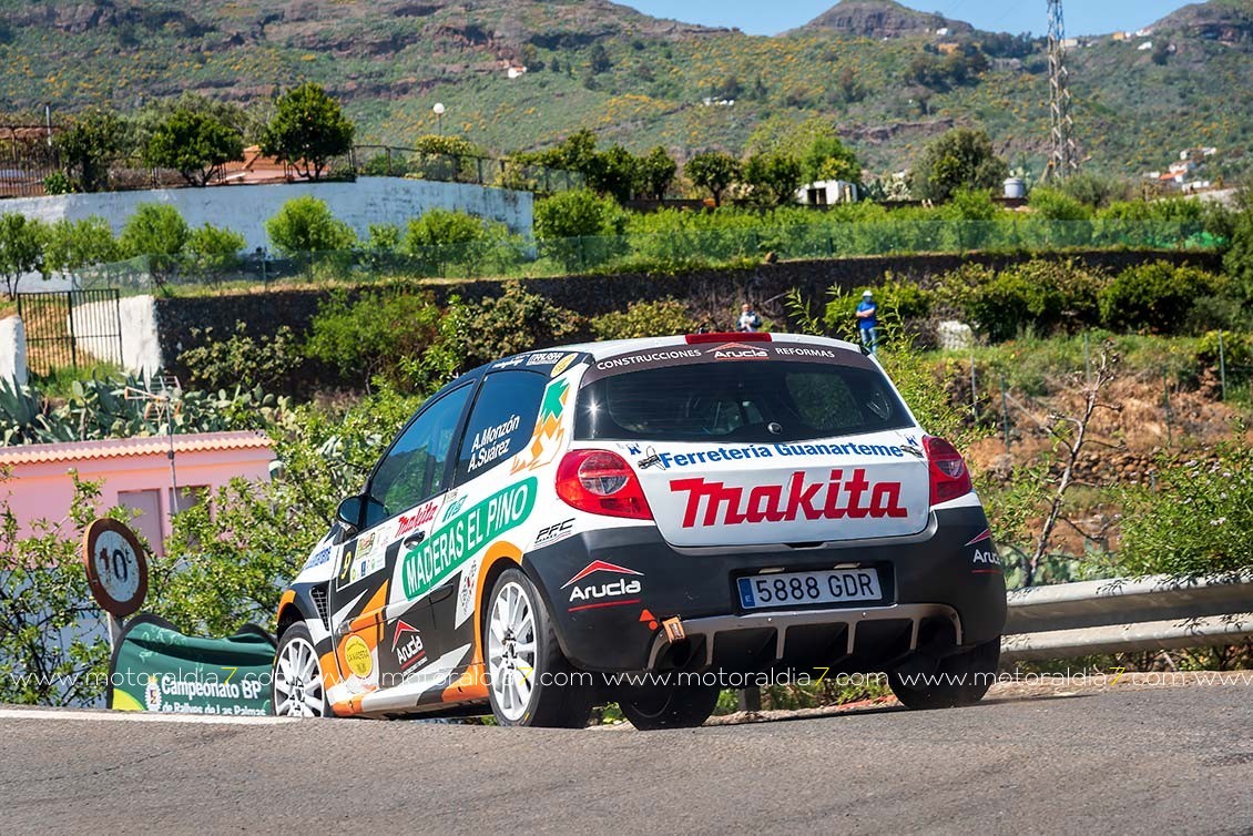 Toñi Ponce y Dani Sosa, ganan el primer rally del año