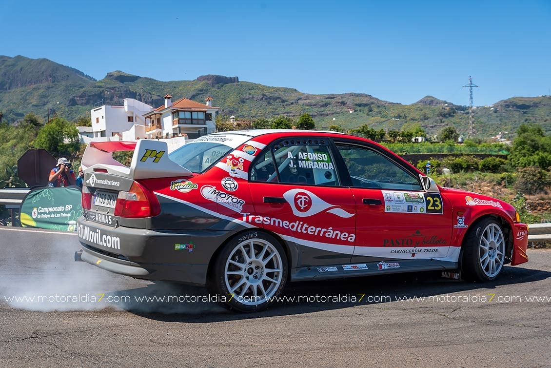 Toñi Ponce y Dani Sosa, ganan el primer rally del año