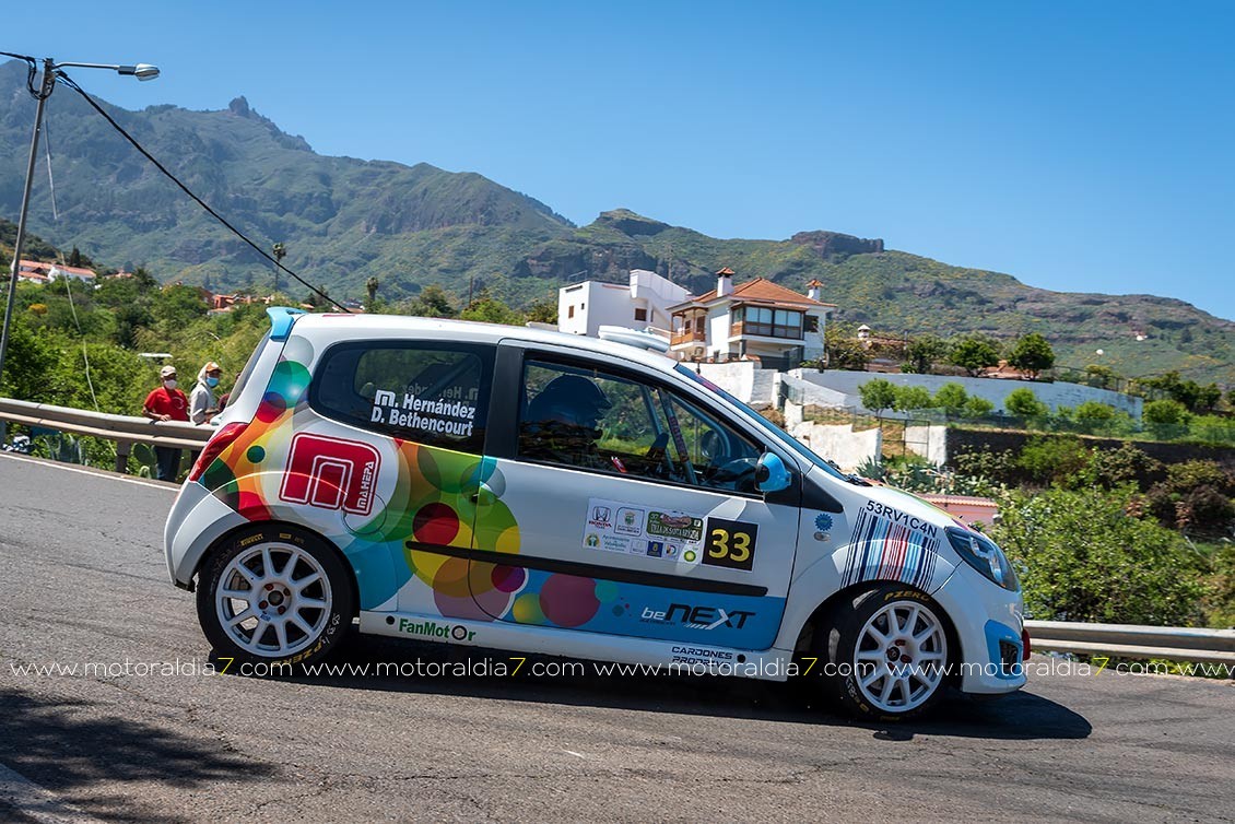 Toñi Ponce y Dani Sosa, ganan el primer rally del año