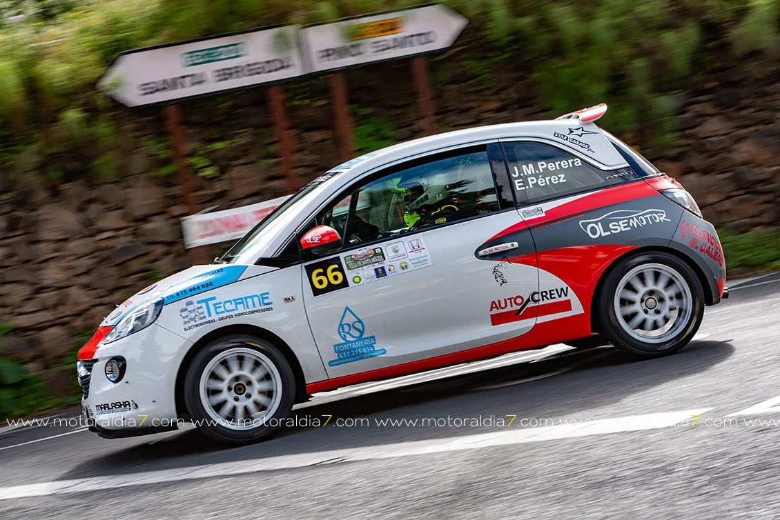 Toñi Ponce y Dani Sosa, ganan el primer rally del año