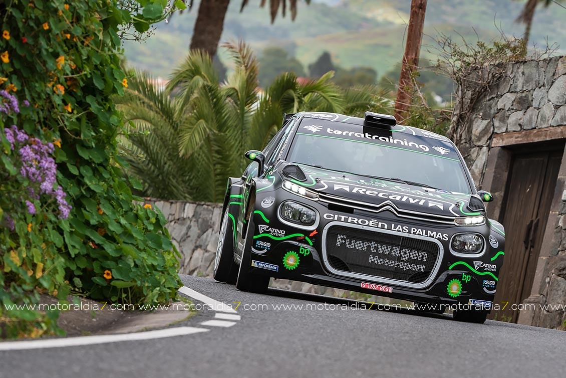 Toñi Ponce y Dani Sosa, ganan el primer rally del año