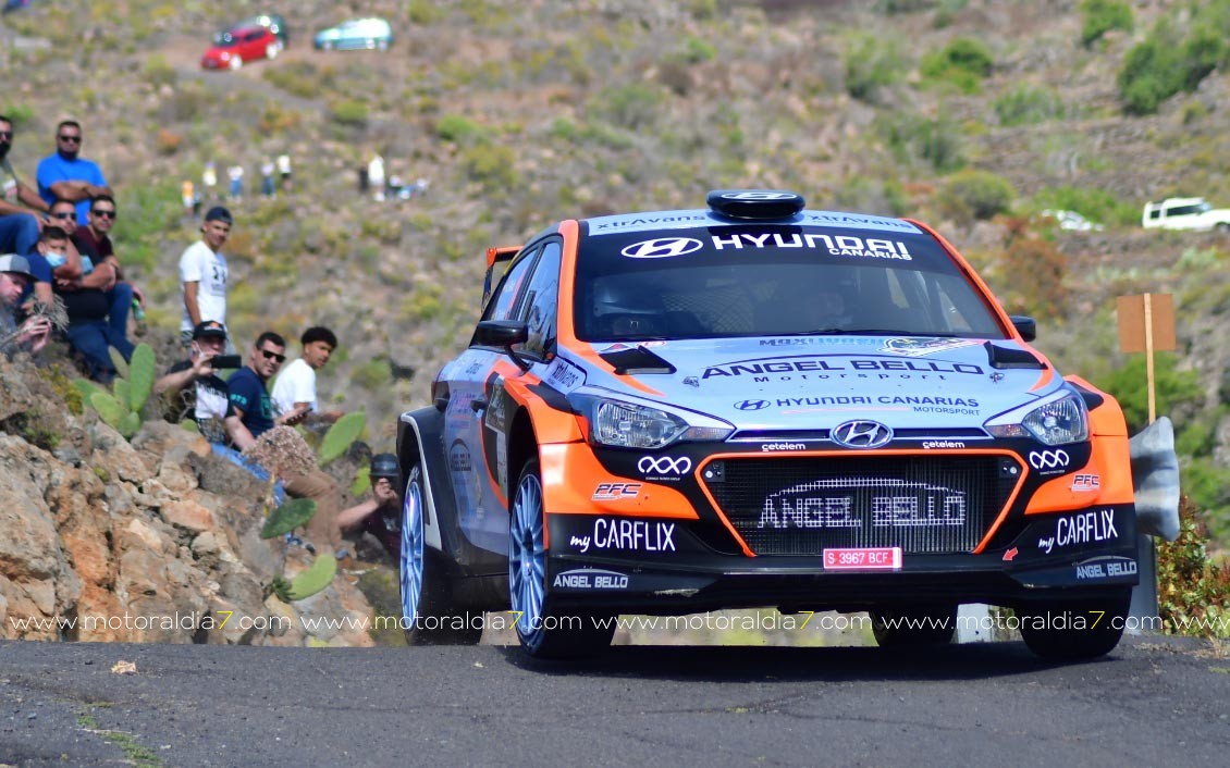 Mesa y Bonilla consiguen la primera victoria de un N5 en Canarias