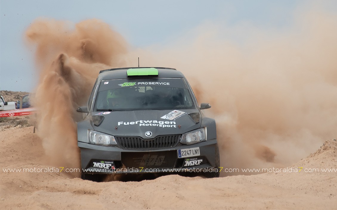 Lemes y Peñate, vencedores en el Rally Isla de Los Volcanes