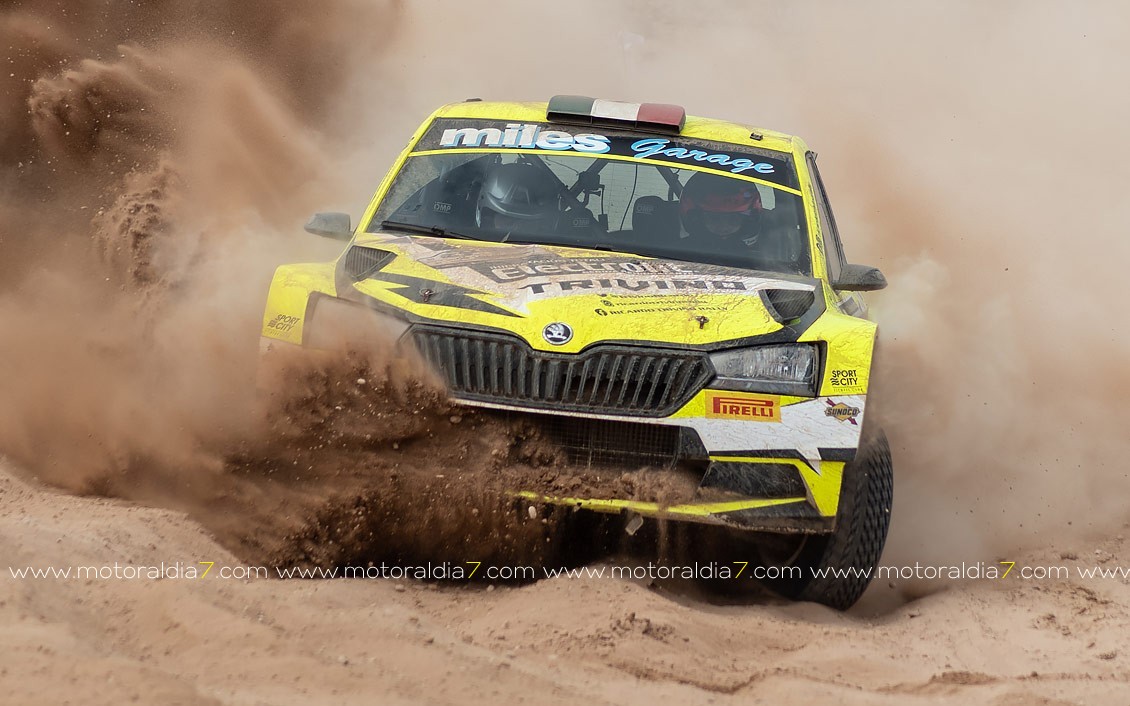 Lemes y Peñate, vencedores en el Rally Isla de Los Volcanes
