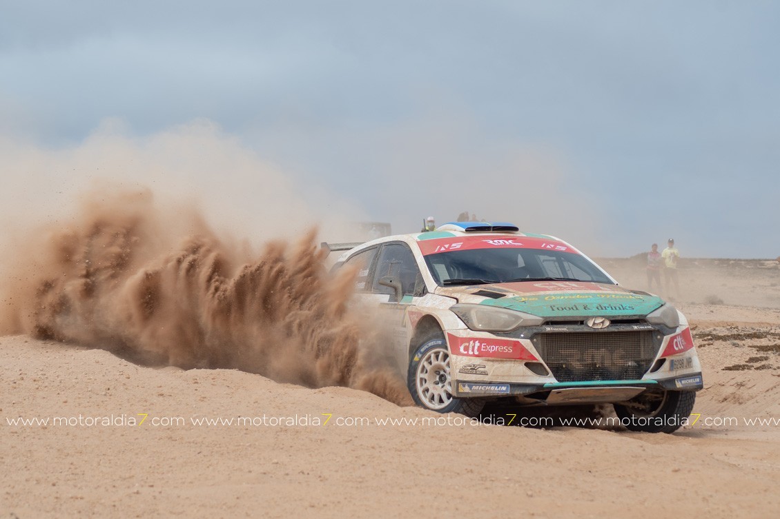 Lemes y Peñate, vencedores en el Rally Isla de Los Volcanes