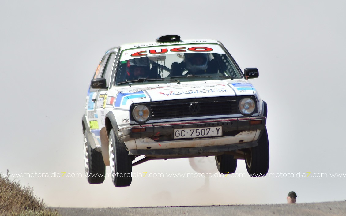 Lemes y Peñate, vencedores en el Rally Isla de Los Volcanes