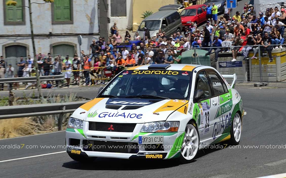 Iván Armas se impuso en Arucas con el Porsche