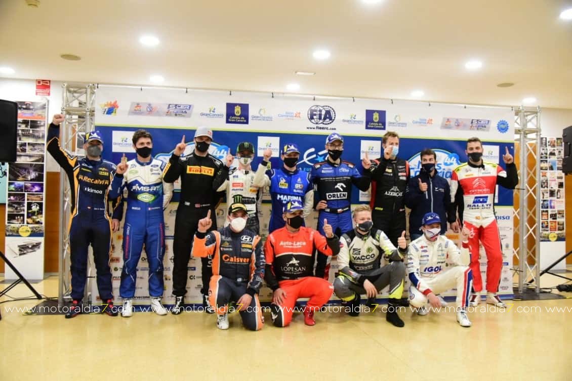 70 equipos en el Rally Islas Canarias
