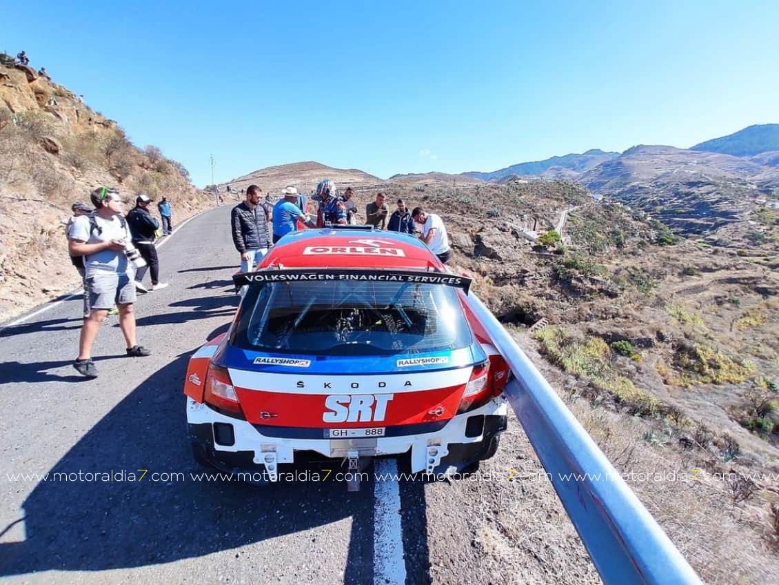 Tests y presentaciones en el Rally Islas Canarias