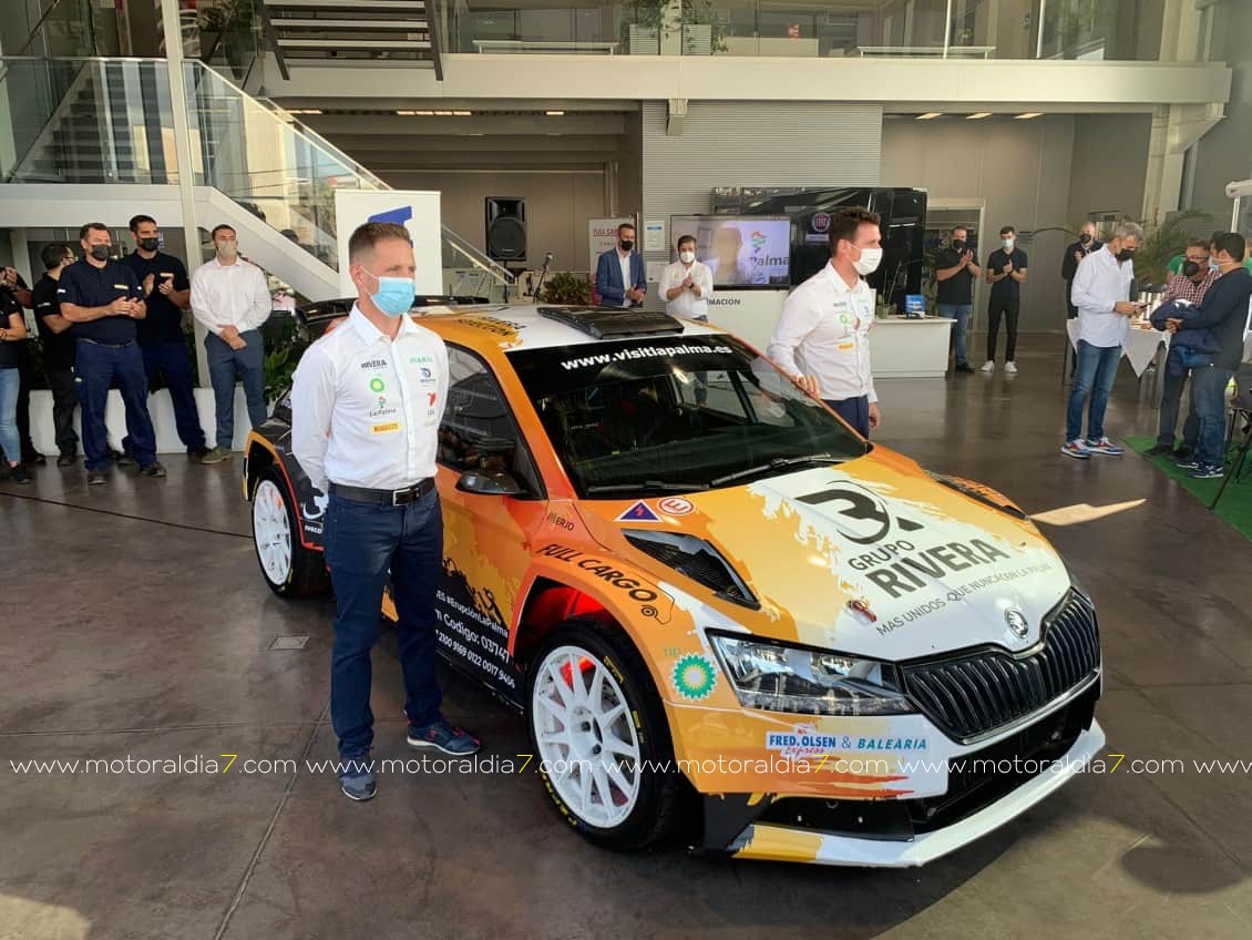 Tests y presentaciones en el Rally Islas Canarias