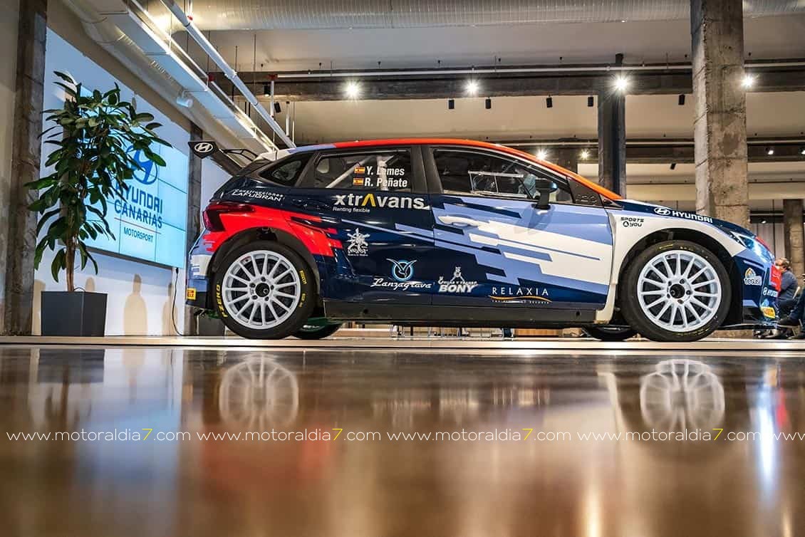 Tests y presentaciones en el Rally Islas Canarias