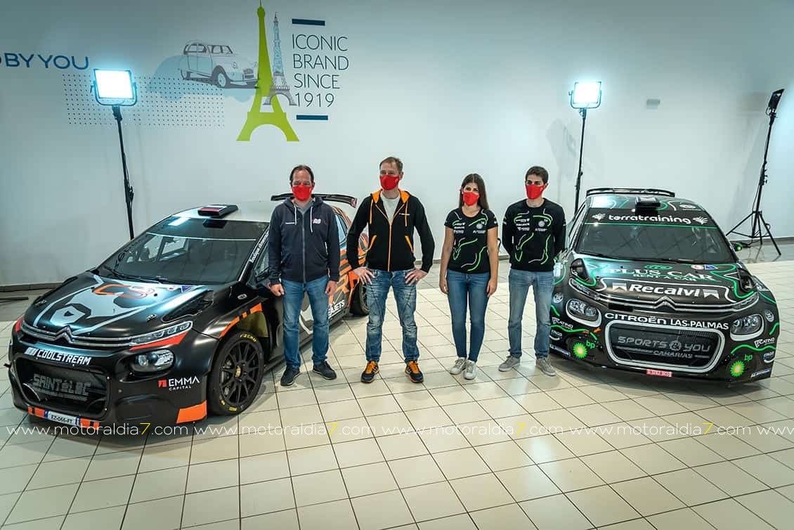 Tests y presentaciones en el Rally Islas Canarias