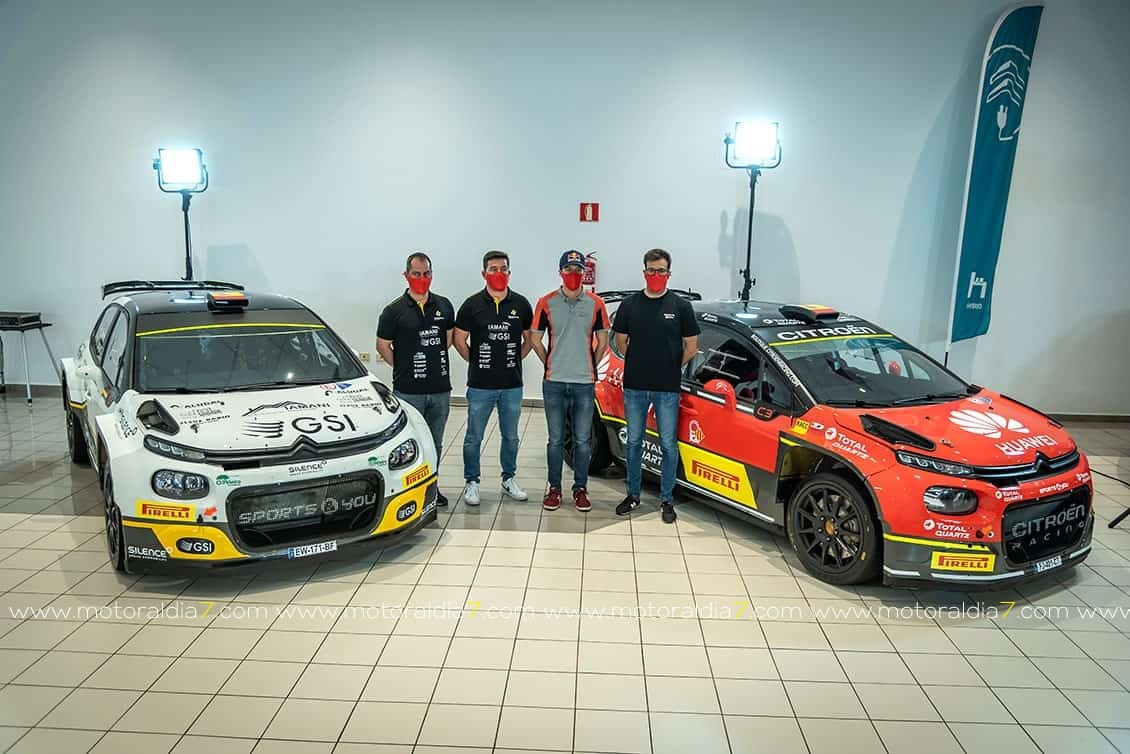 Tests y presentaciones en el Rally Islas Canarias