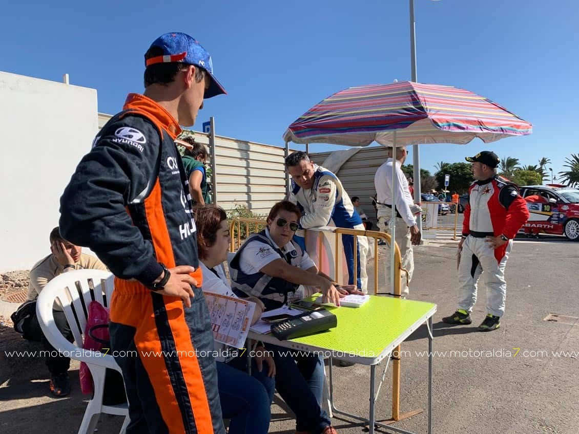 Doble trabajo para copilotos en el Rally Islas Canarias