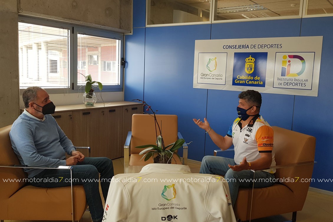 Pedro Peñate finalizó el Dakar 2022