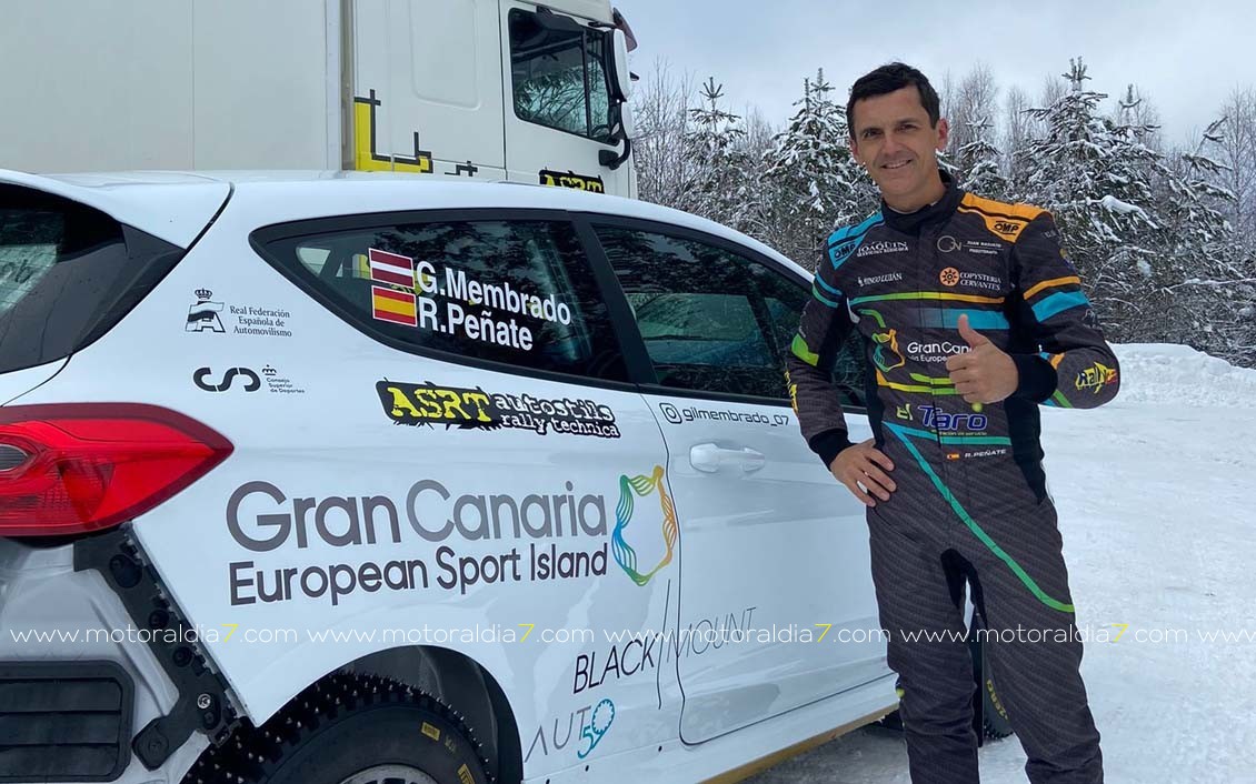 Membrado y Peñate, segundo reto en nieve esta temporada