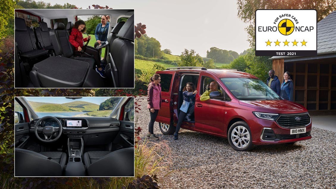 Ford Tourneo Connect cinco estrellas Euro NCAP