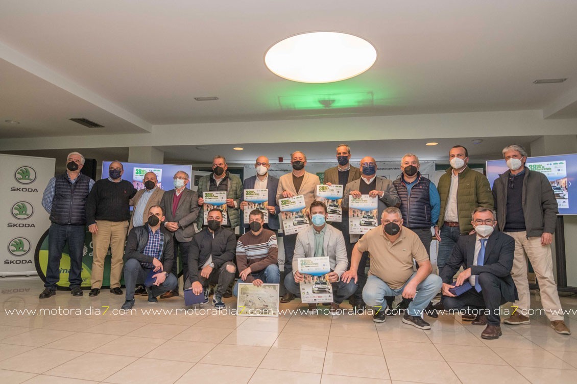 El Rally Villa de Santa Brígida con récord de inscritos
