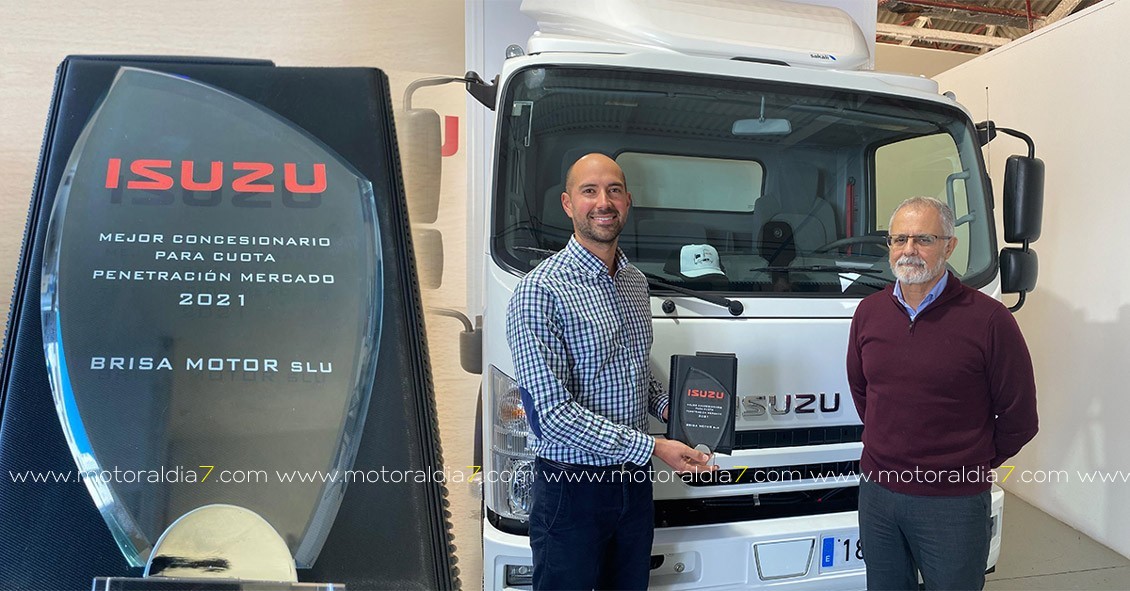 Isuzu Brisa Motor premiado como Mejor Concesionario