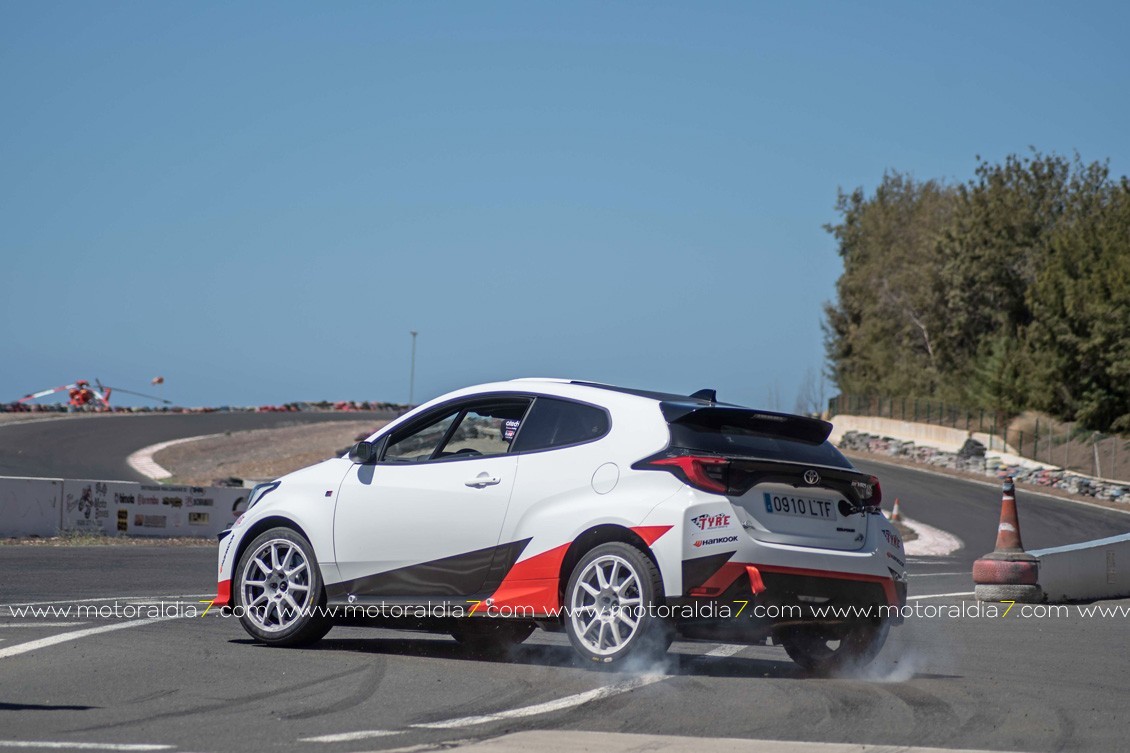 Test de suspensiones para el GR Yaris