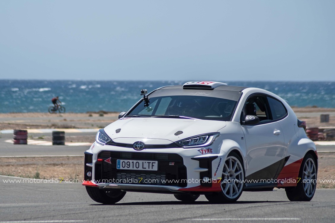 Test de suspensiones para el GR Yaris