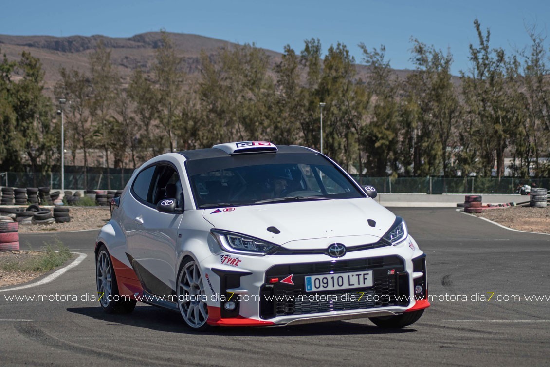 Test de suspensiones para el GR Yaris