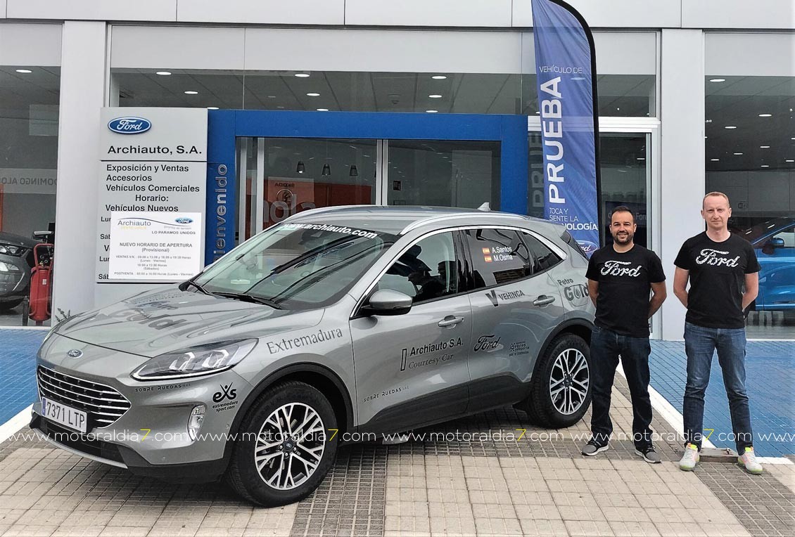Archiauto presente con el Ford Kuga FHEV en el ECORally Gran Canaria