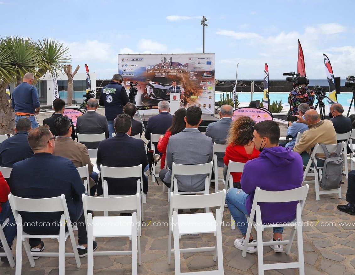 Importante apoyo institucional al Rally Isla de los Volcanes