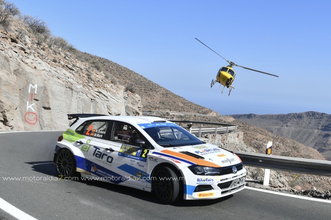 Monzón y Déniz primeros en un Rally Islas Canarias histórico