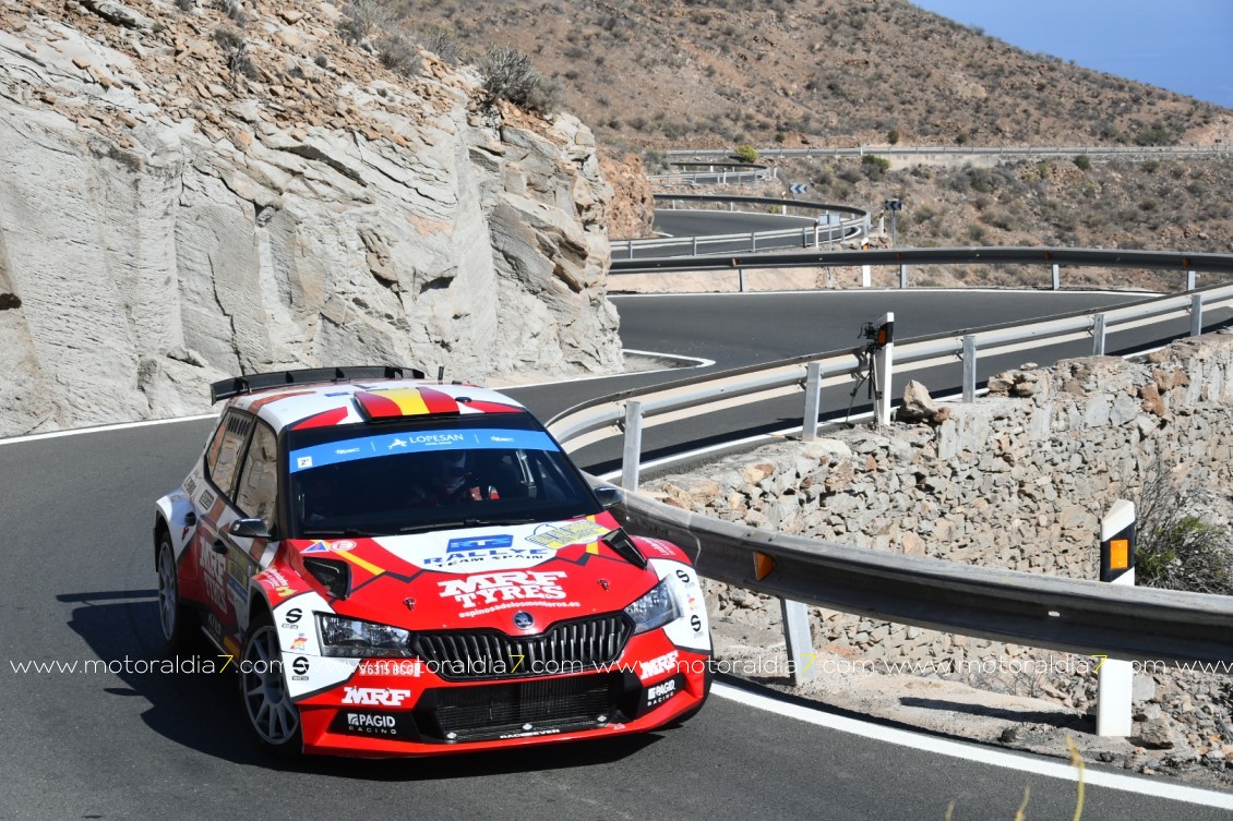 Monzón y Déniz primeros en un Rally Islas Canarias histórico