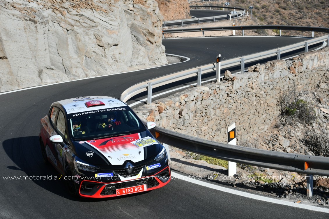 Monzón y Déniz primeros en un Rally Islas Canarias histórico