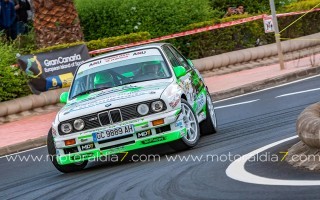 Monzón y Déniz mandan en el Rally Gran Canaria
