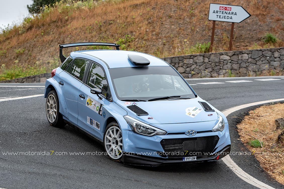 Monzón y Déniz imbatibles en el Rally Gran Canaria