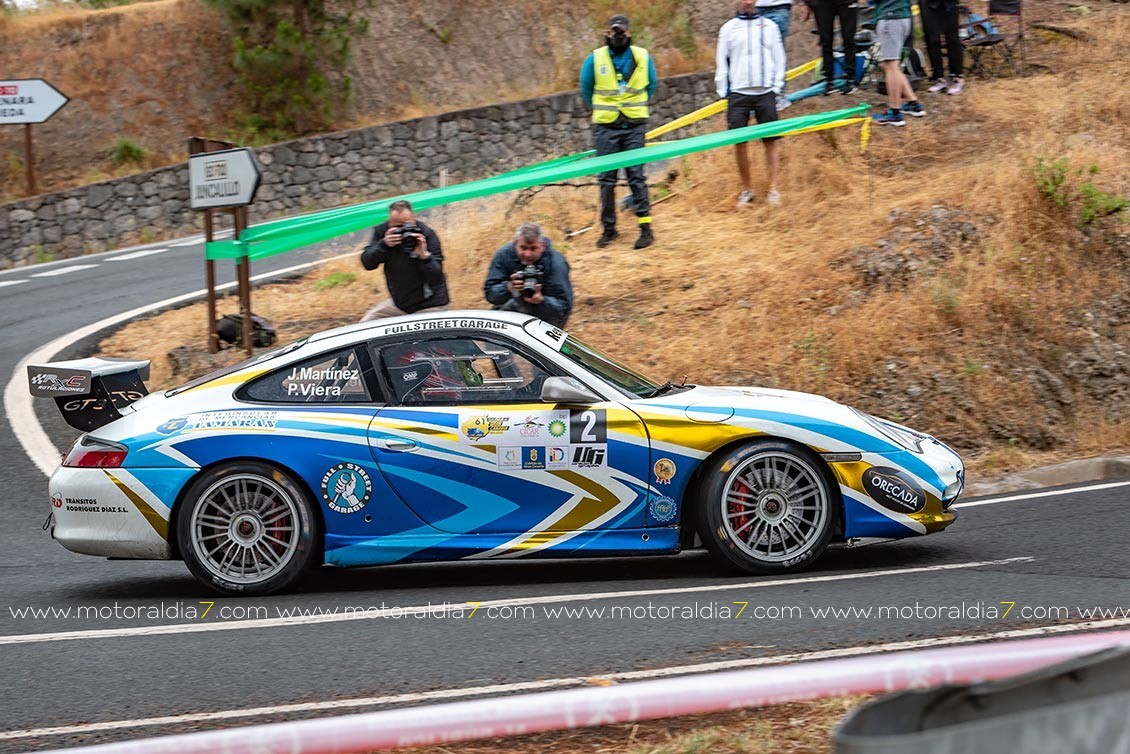 Monzón y Déniz imbatibles en el Rally Gran Canaria