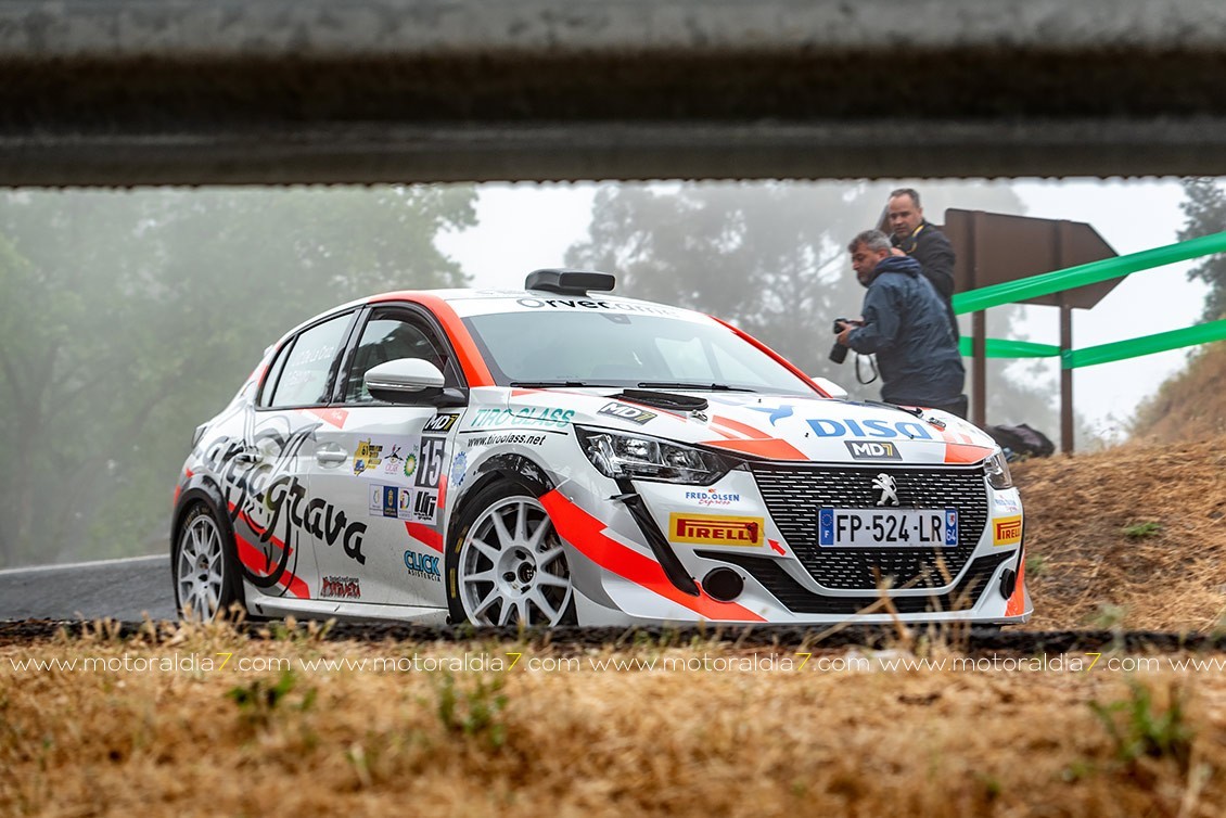 Monzón y Déniz imbatibles en el Rally Gran Canaria