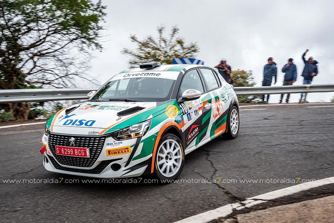 Monzón y Déniz imbatibles en el Rally Gran Canaria