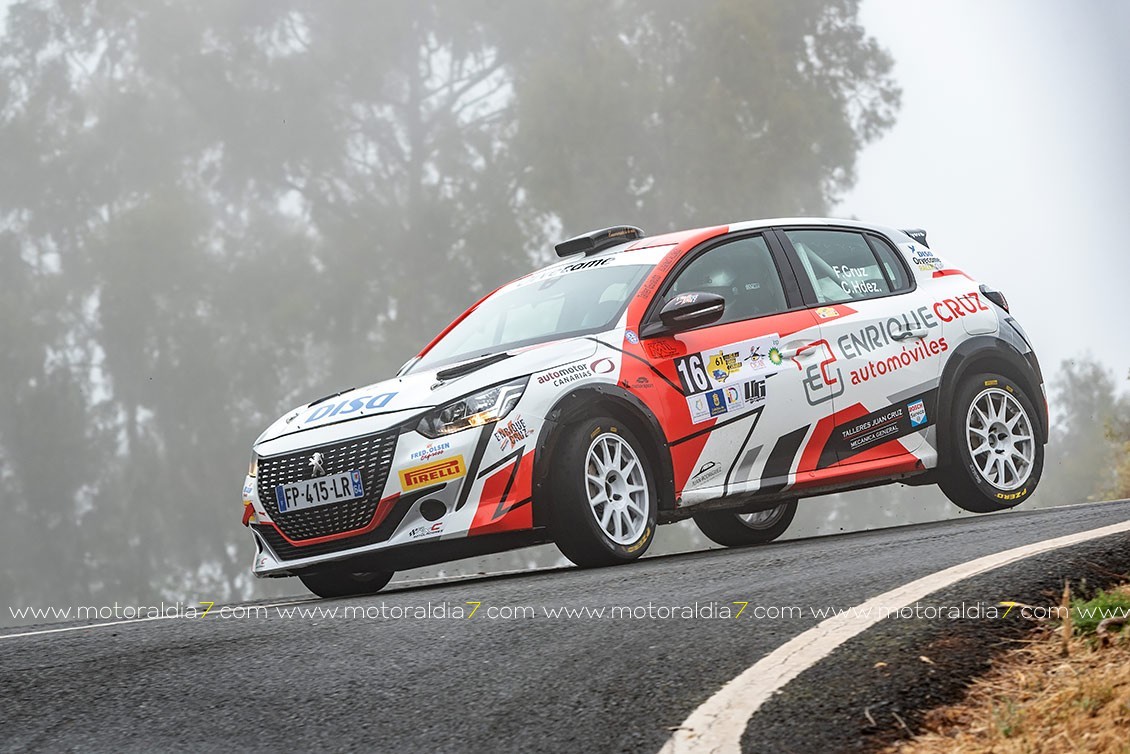 Monzón y Déniz imbatibles en el Rally Gran Canaria