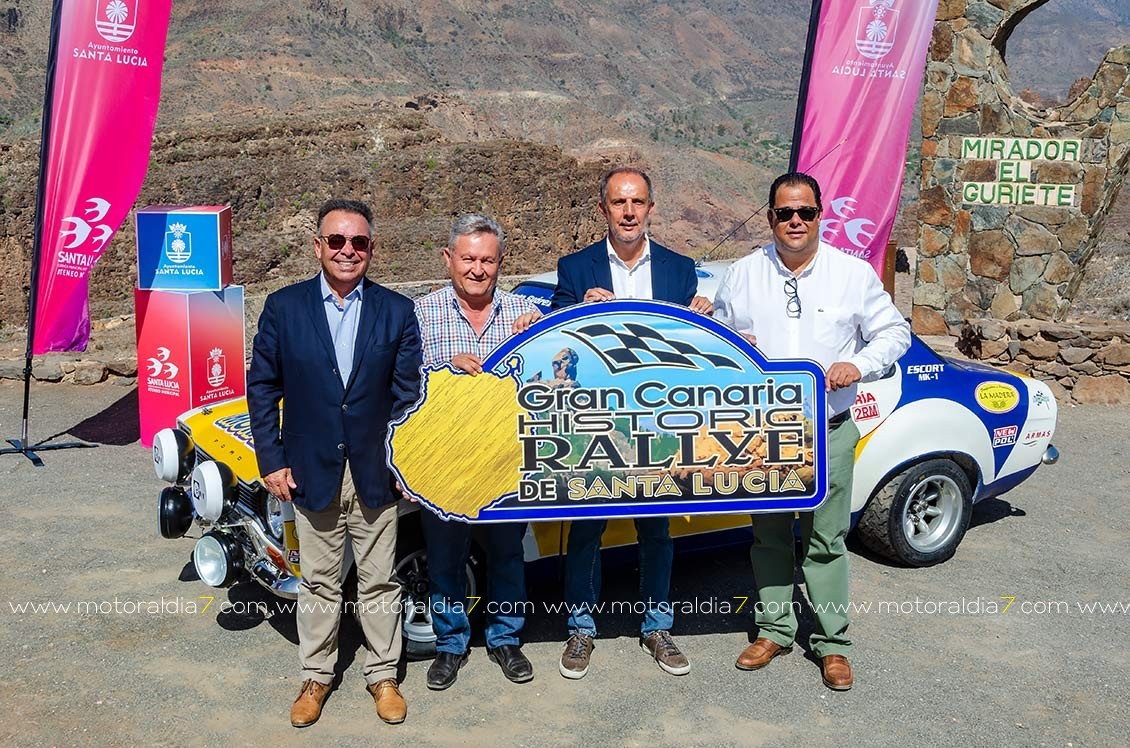 El Gran Canaria Historic Rallye, ahora con el apoyo de Santa Lucía