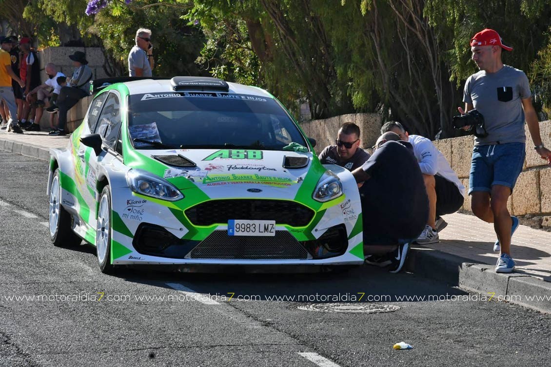 Carro y Reverón estrenan palmarés en el Rally de Granadilla