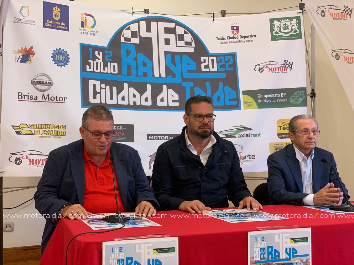 Presentación oficial del 46º Rally Ciudad de Telde
