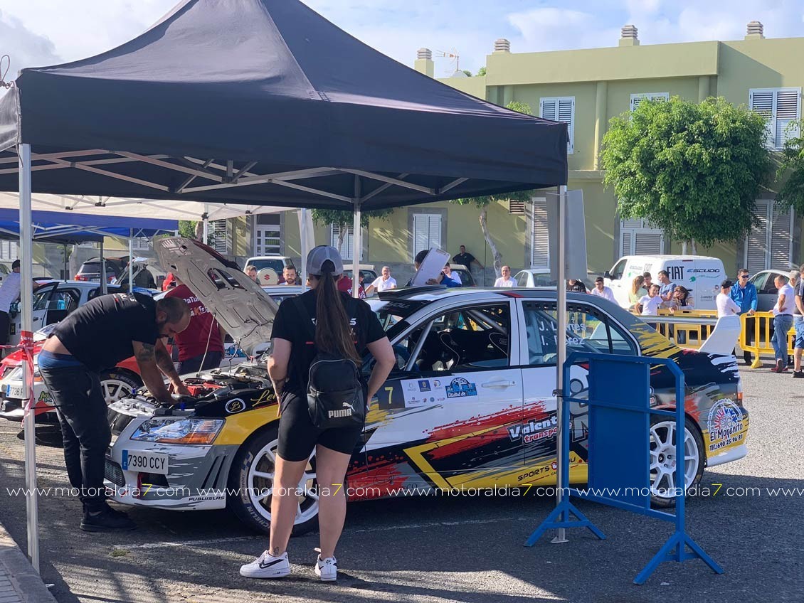 57 equipos saldrán mañana al primer tramo del  46º Rally Ciudad de Telde