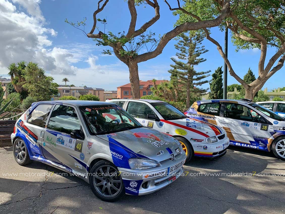 57 equipos saldrán mañana al primer tramo del  46º Rally Ciudad de Telde