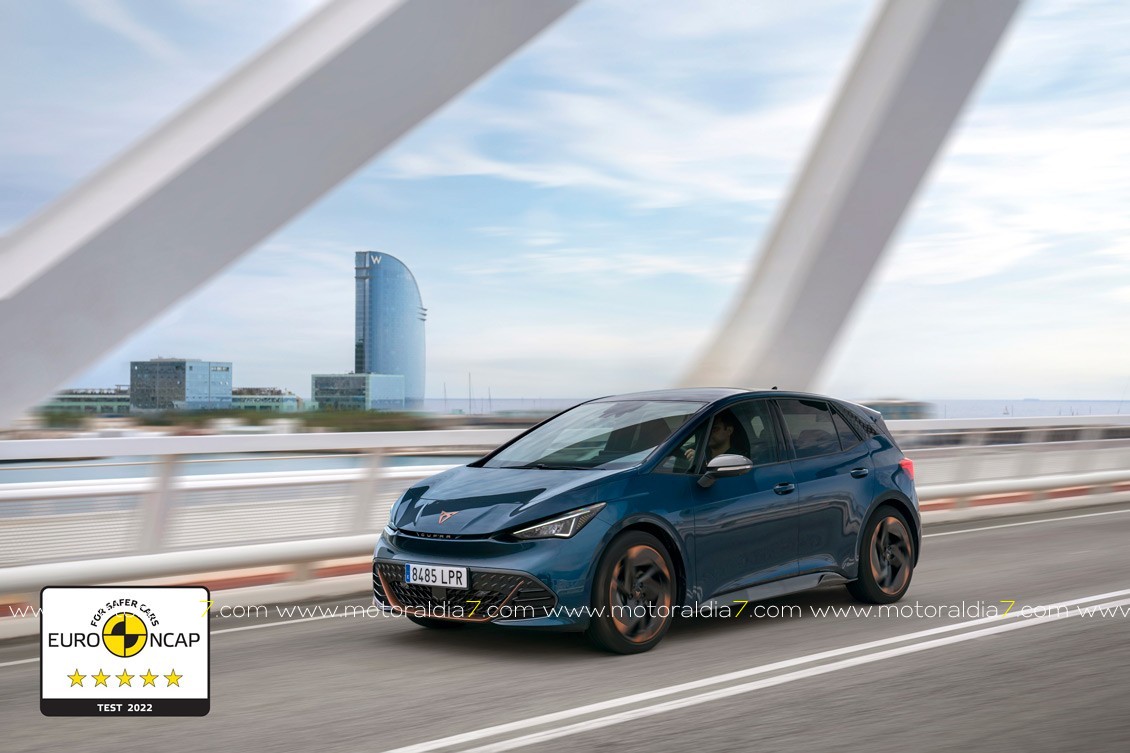 El CUPRA Born 5 estrellas Euro NCAP