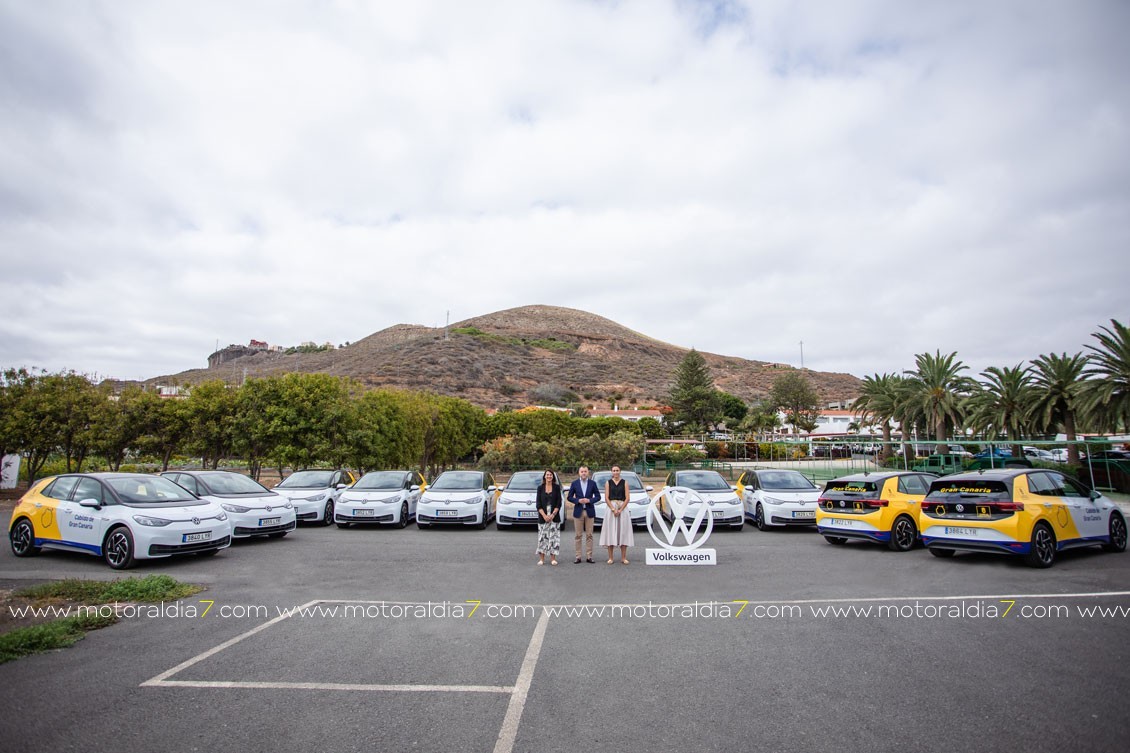 El Cabildo de Gran Canaria con el Volkswagen ID.3