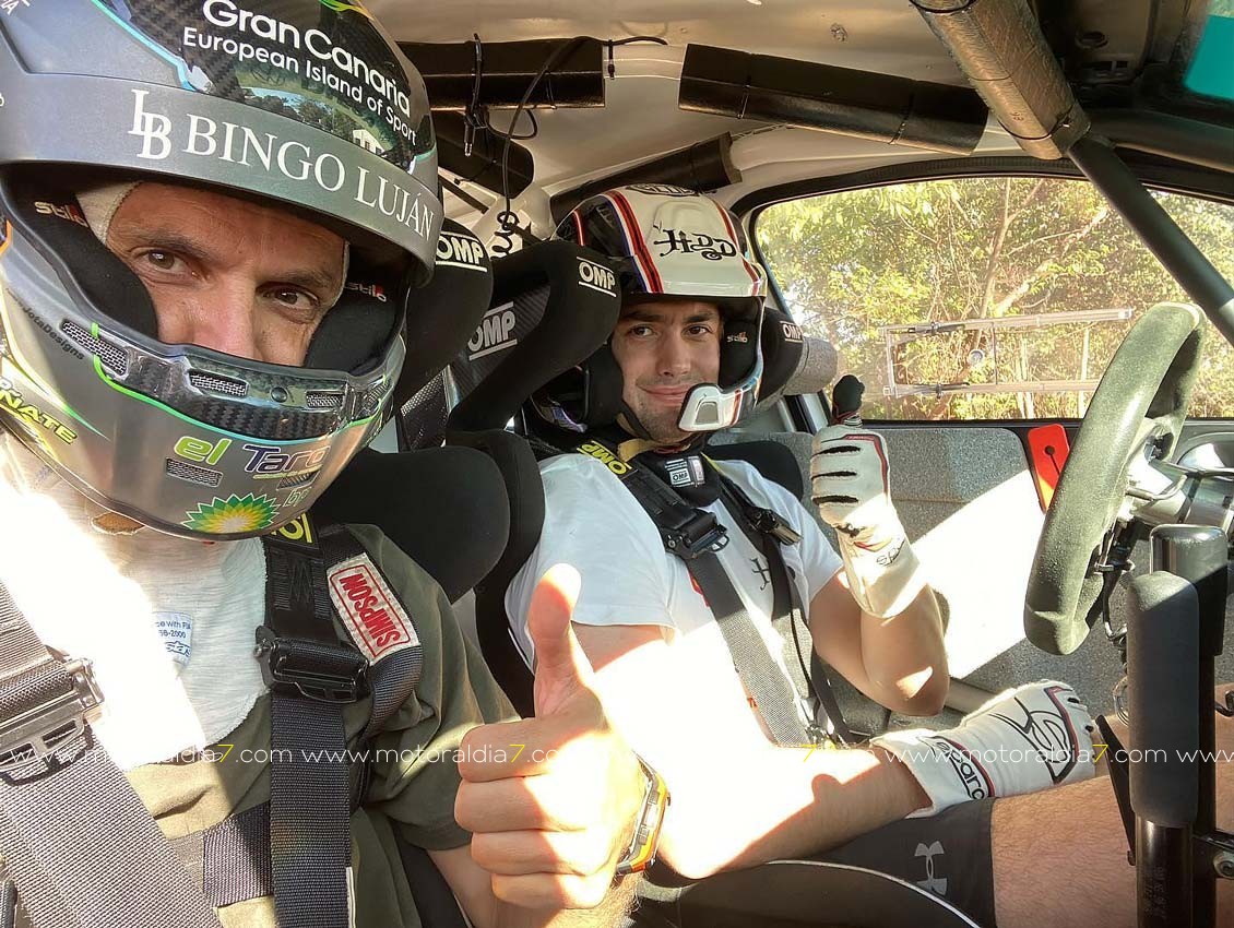 Domínguez y Peñate cuartos en el  Rally de Caaguazú