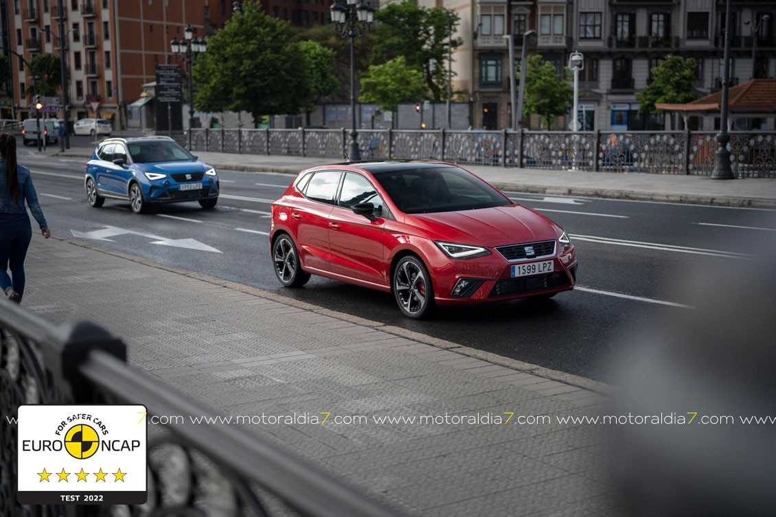 SEAT Ibiza y Arona, cinco estrellas Euro NCAP