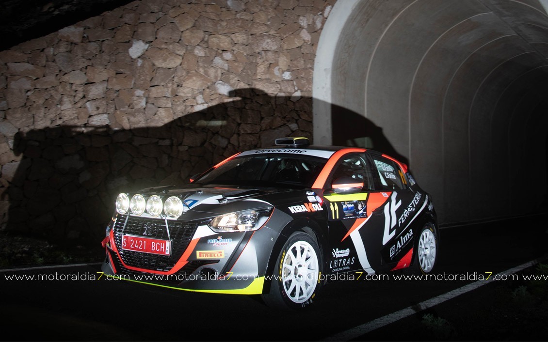Cruz y Mujica marcan el ritmo en el Rally Isla Tenerife