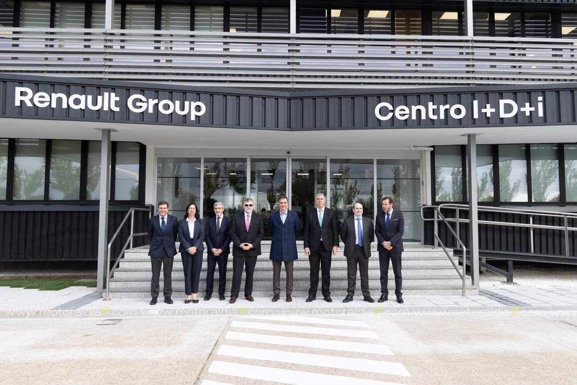 Pedro Sánchez visita el Centro I+D+I de Renault